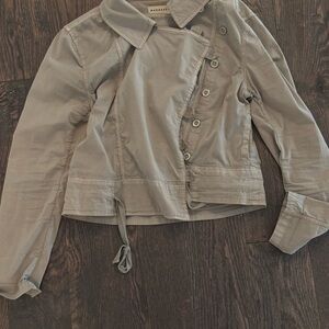 Madewell Gray Utility Jacket Casual Workwear